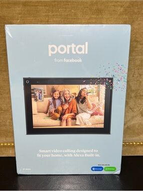 Facebook Portal Touch Screen Smart Video Calling 10" WD50JM/2019 Sealed NEW